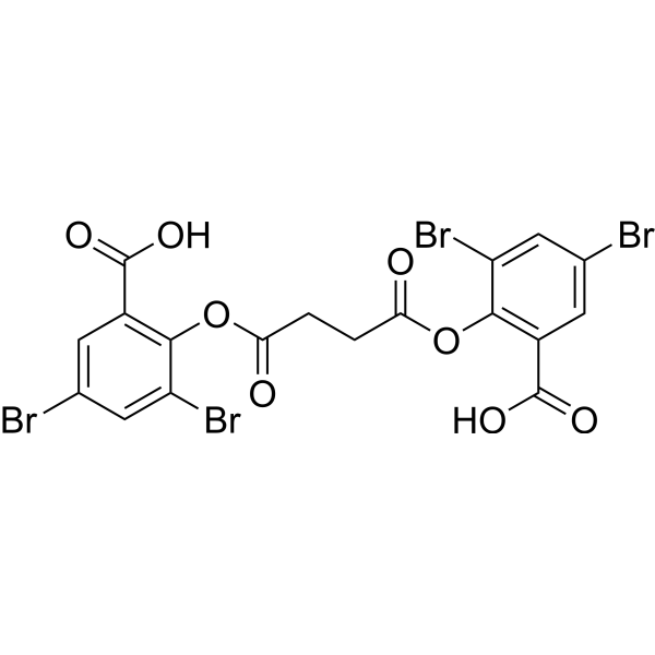 1,4-Bis(4,6-dibromo-2-carboxyphenyl) butanedioate 71337-52-5